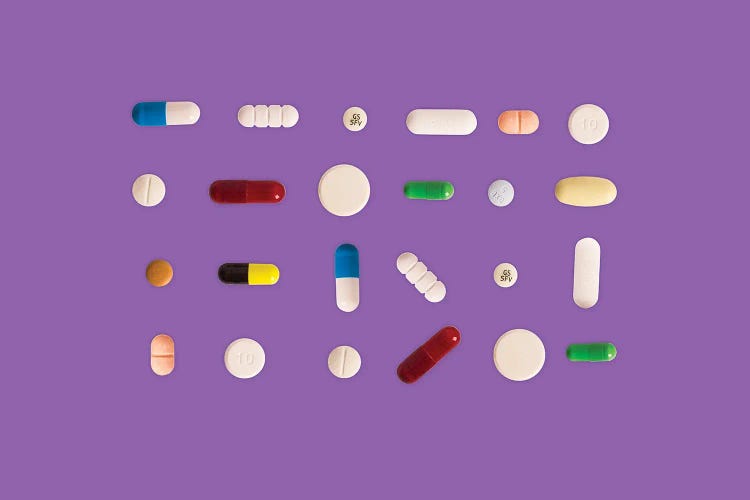 Pill Mix by Pepino de Mar wall art