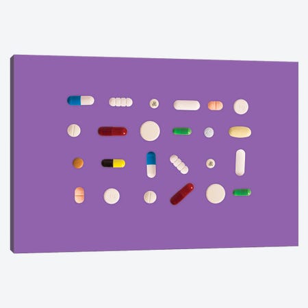 Pill Mix Canvas Print #PPM38} by Pepino de Mar Canvas Art