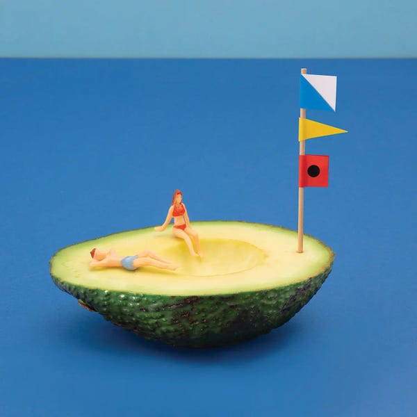 Dolls: Avocado Boat by Pepino de Mar