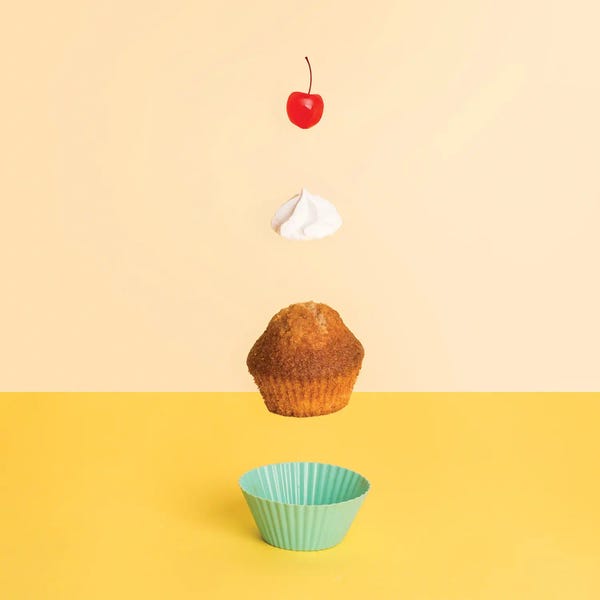 Floating Cupcake