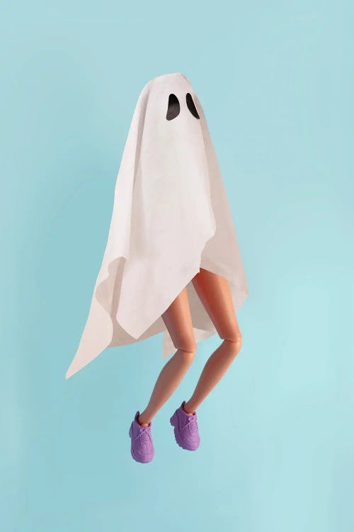 Doll Ghost by Pepino de Mar wall art