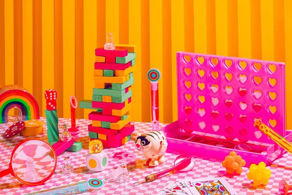 Cards & Board Games: Kids At Play by Pepino de Mar