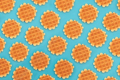 Waffle Pattern by Pepino de Mar canvas print