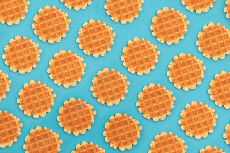 Waffle Pattern by Pepino de Mar wall art