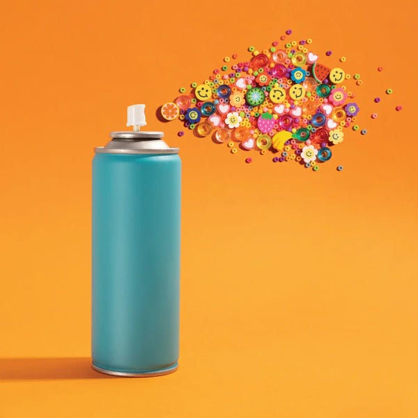 Preppy Pop Art: Fun Can by Pepino de Mar