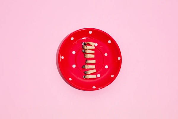 Smoking: Polka Dot Ashtray by Pepino de Mar