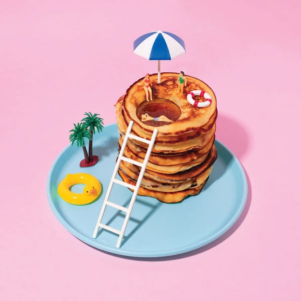 Miniature Worlds: Pancakes Pool by Pepino de Mar