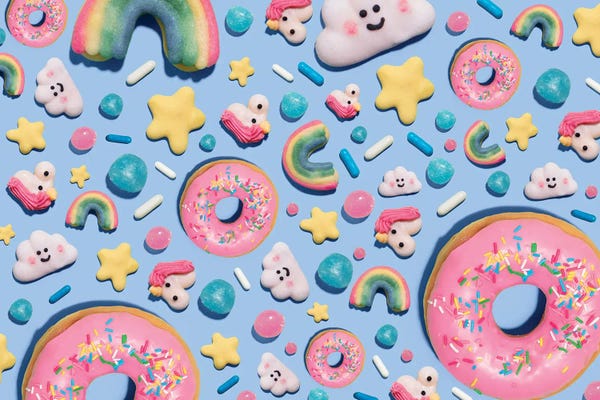 Donuts: Sweets Pattern by Pepino de Mar