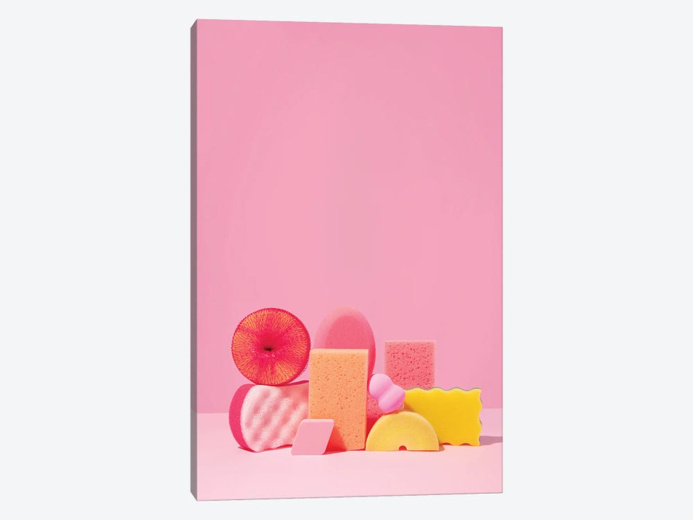 Pink Sponges II by Pepino de Mar 1-piece Canvas Print
