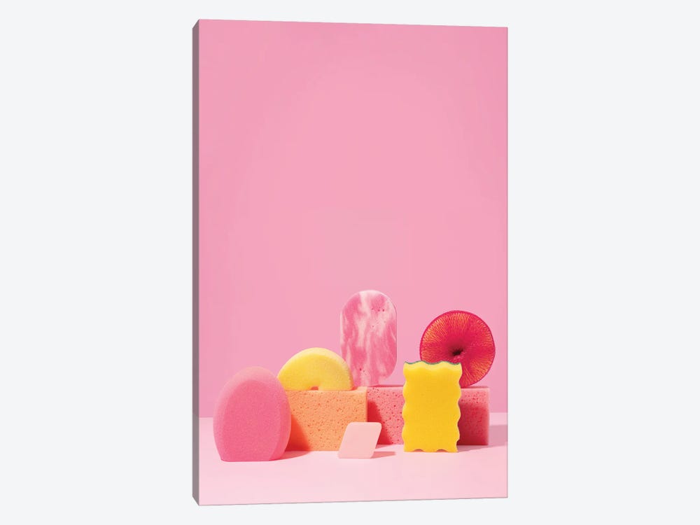Pink Sponges I by Pepino de Mar 1-piece Canvas Art