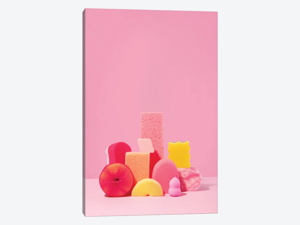 Pink Sponges III by Pepino de Mar 1-piece Canvas Print