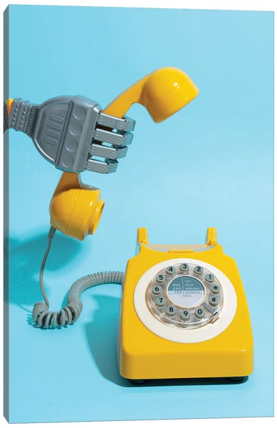 Answering Machine Canvas Art Print - Toys & Collectibles
