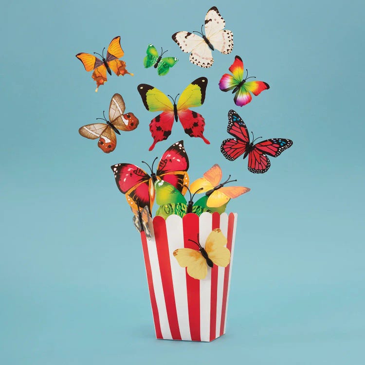Popflies Aka Buttercorn by Pepino de Mar wall art