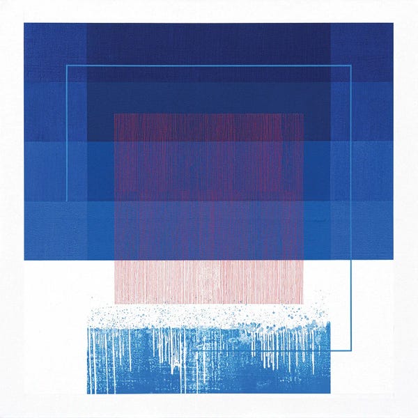 Industrial Office: West Coast Blues II by Patrick Piccinelli