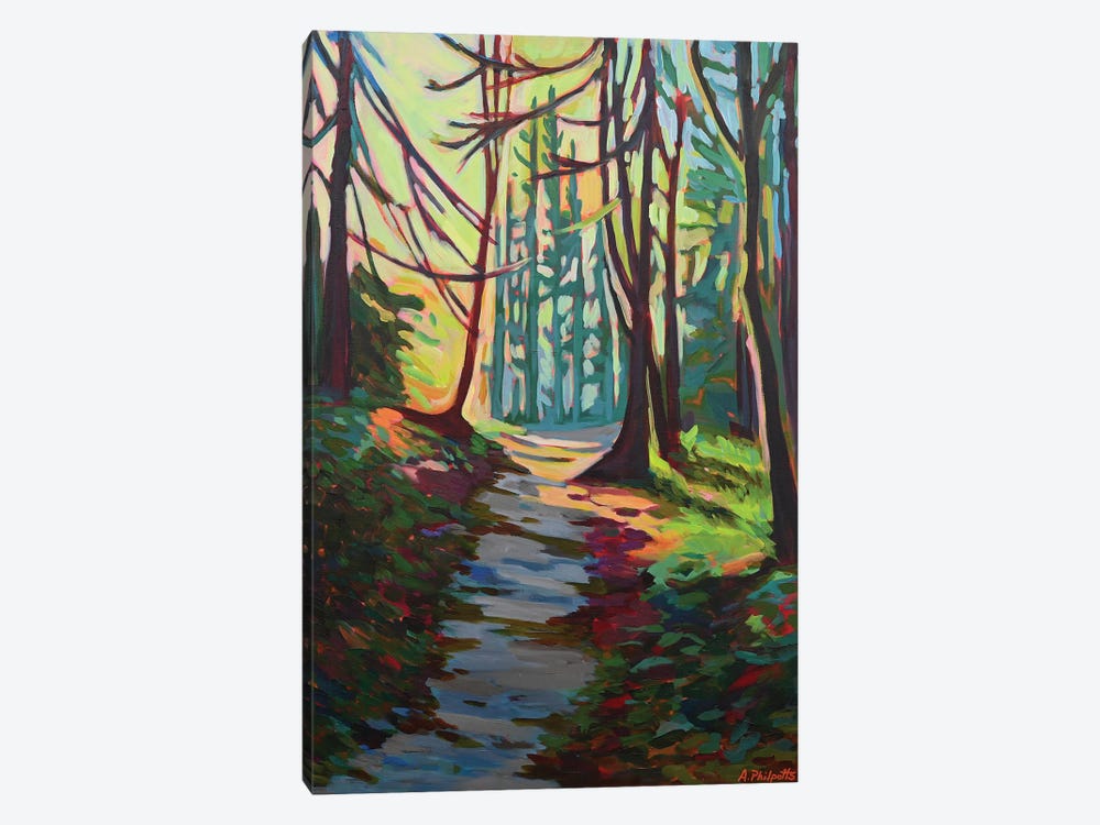 Follow The Path by Alison Philpotts 1-piece Canvas Print