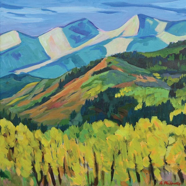 Alison Philpotts: Foothills Fall by Alison Philpotts