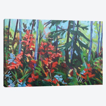 Forest Life Canvas Print #PPO15} by Alison Philpotts Art Print