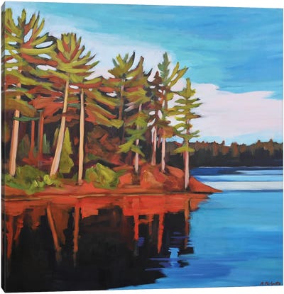 Lake Country Canvas Art Print - Canada Art