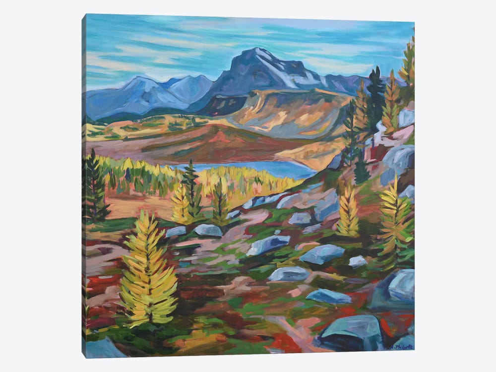 Larch Country by Alison Philpotts 1-piece Canvas Wall Art