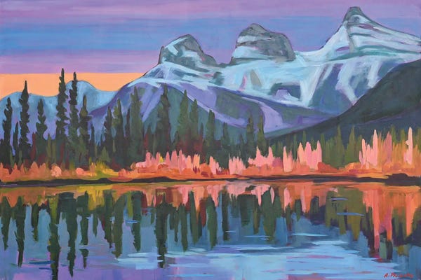 Pops Of Pink: Morning Light by Alison Philpotts