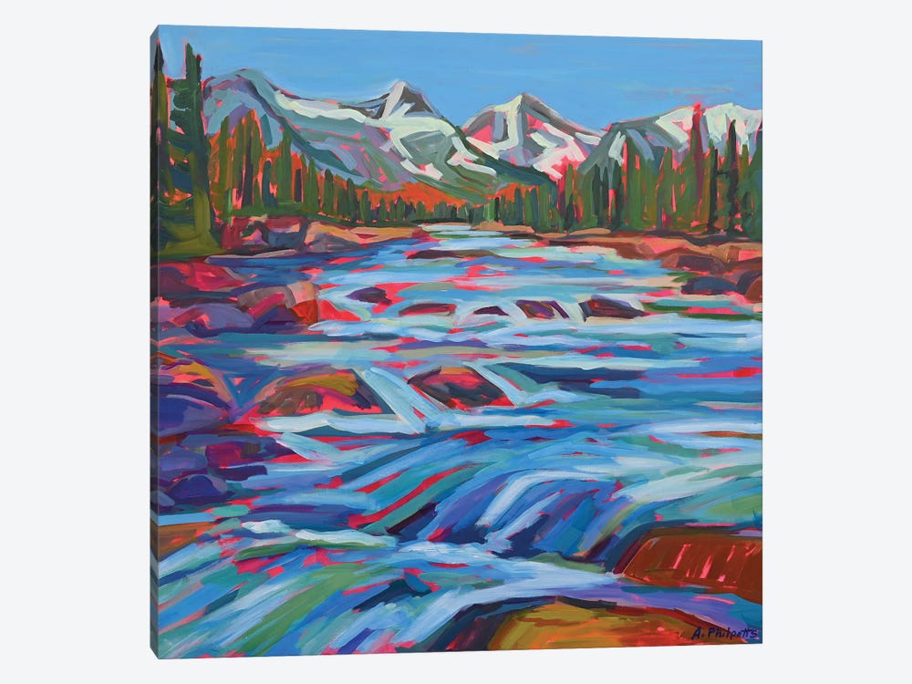 Mountain Water II by Alison Philpotts 1-piece Art Print