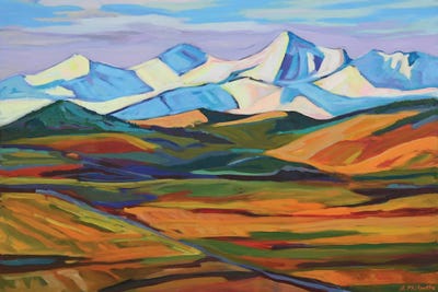 To The Rockies by Alison Philpotts gallery poster