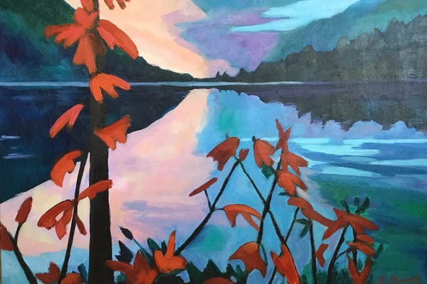 Maple Trees: Fall Maples II by Alison Philpotts