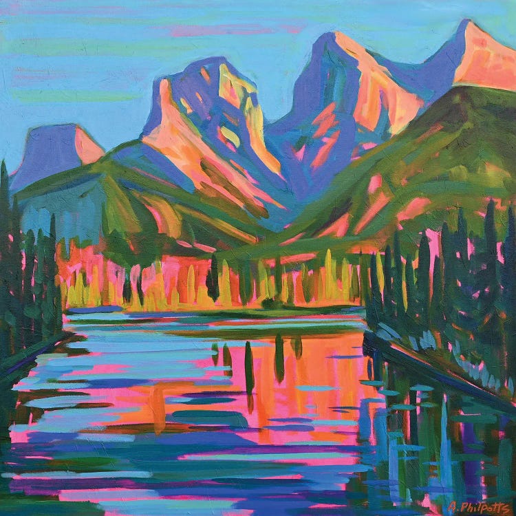 Canmore Colours by Alison Philpotts wall art