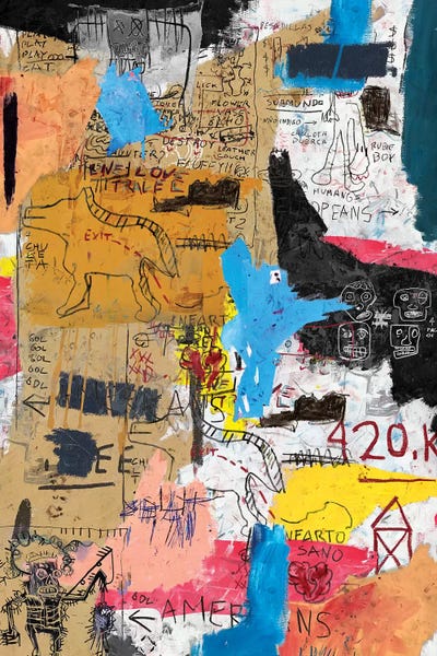 Neo-expressionism: King King by PinkPankPunk