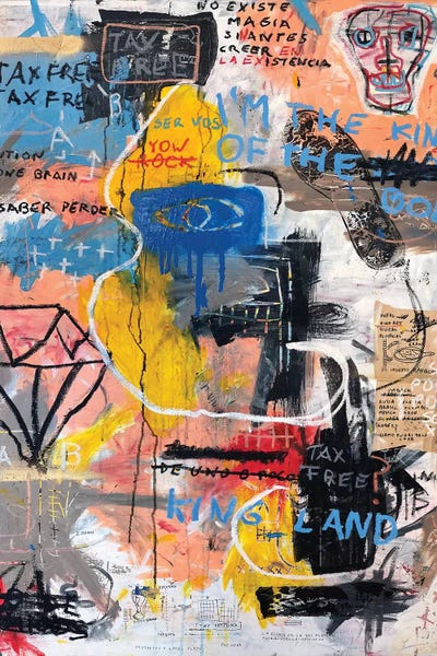 Neo-expressionism: Tax Free by Diego Tirigall