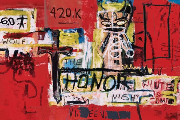 Neo-expressionism: Honor by PinkPankPunk