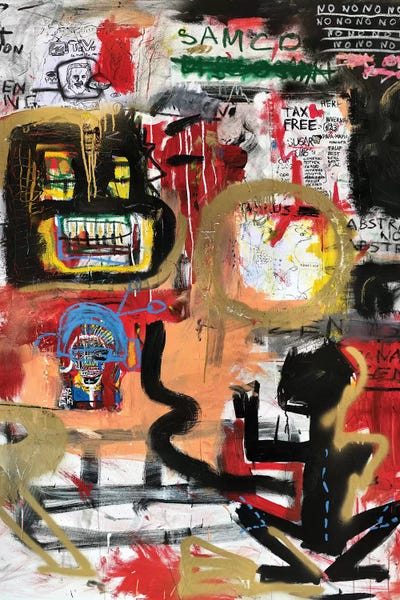 Neo-expressionism: Gigante by PinkPankPunk