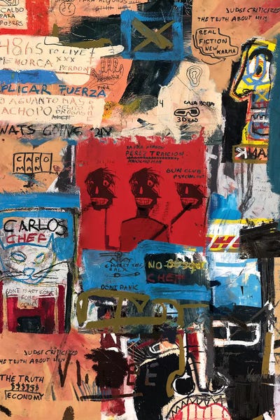 Neo-expressionism: Gun Club Psychology by PinkPankPunk