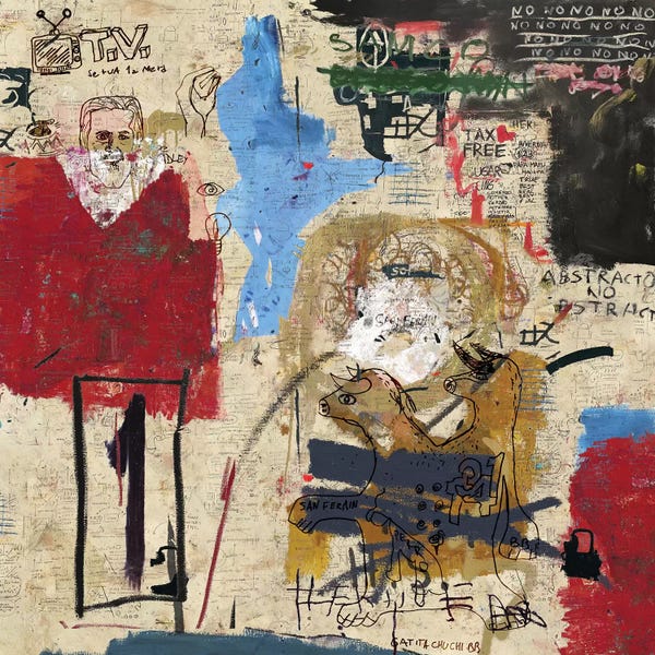 Neo-expressionism: Jean-Michel Bradley by PinkPankPunk