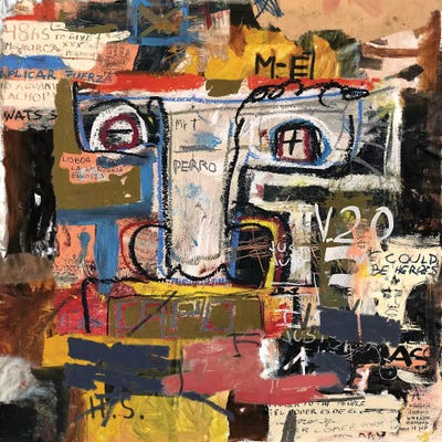 Mi Otro Yo by PinkPankPunk metal wall art