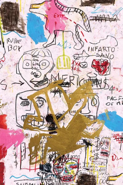 Neo-expressionism: My Neighborhood by PinkPankPunk