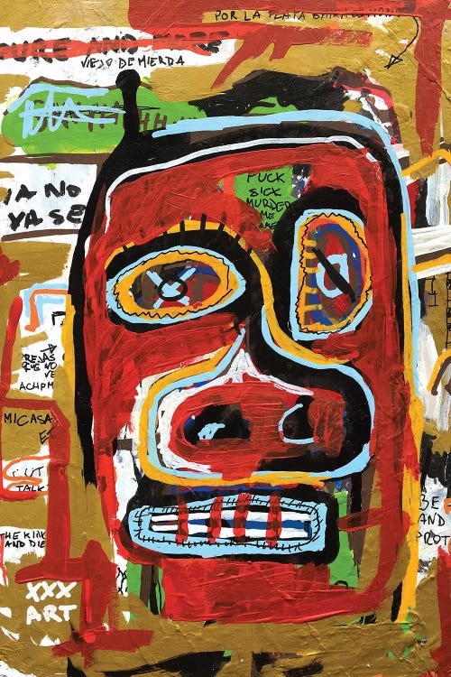 The Face by Diego Tirigall wall art