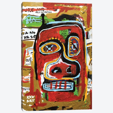 The Face Canvas Print #PPP46} by Diego Tirigall Art Print