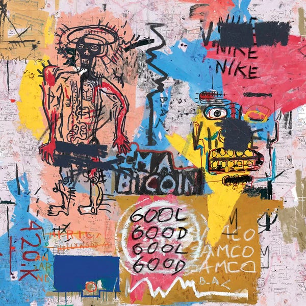 Neo-expressionism: Coronados II by PinkPankPunk