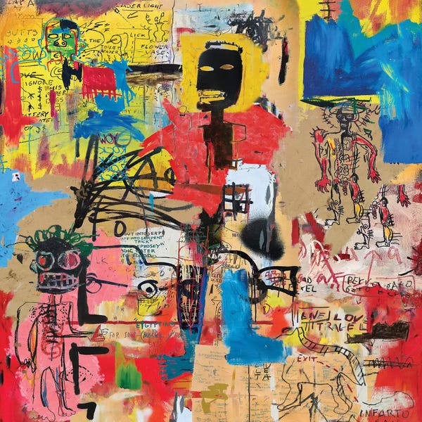 Neo-expressionism: New Rey II by PinkPankPunk