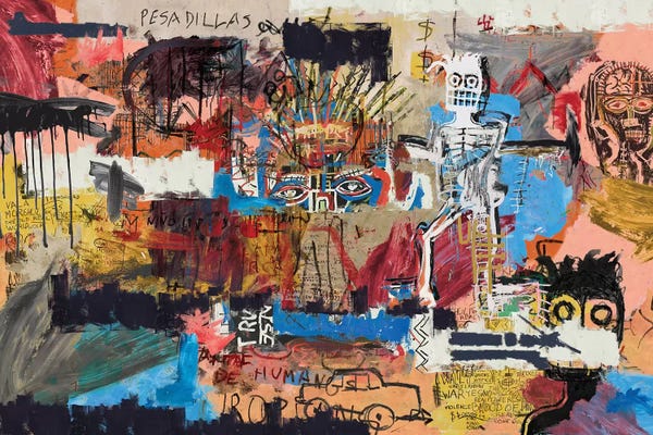 Neo-expressionism: My Vision Became Blurred by PinkPankPunk