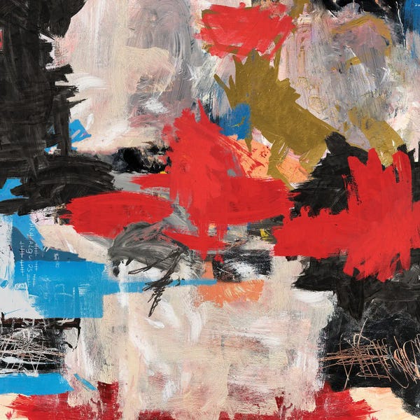 Neo-expressionism: Abstract Expressionism Painting by PinkPankPunk