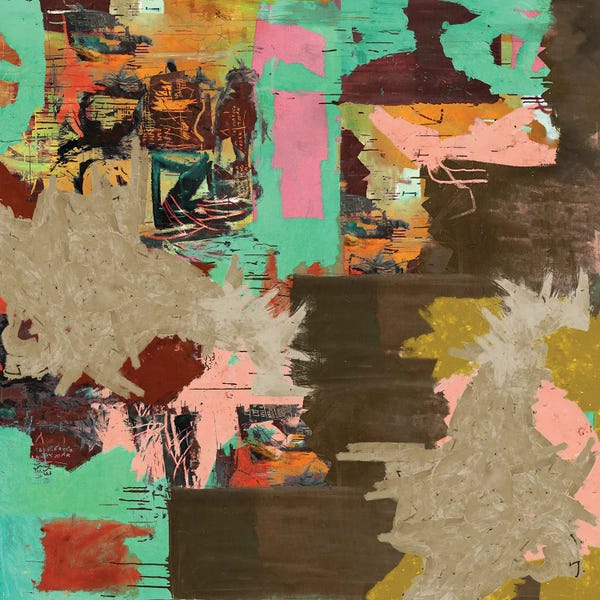 Neo-expressionism: Abstract Radiant Child by PinkPankPunk