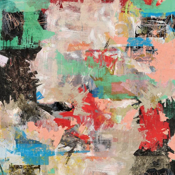 Neo-expressionism: Gray's Anatomy by PinkPankPunk