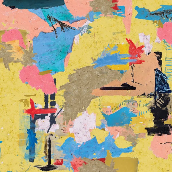 Neo-expressionism: Abstract Soho by PinkPankPunk