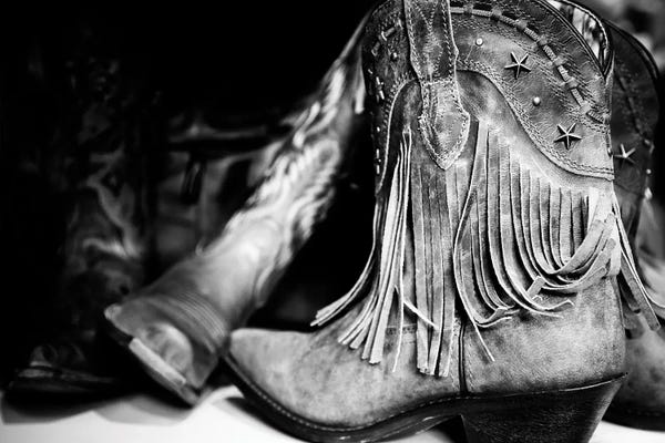 Fashion Photography: Made For Walkin' Black And White by Apryl Roland