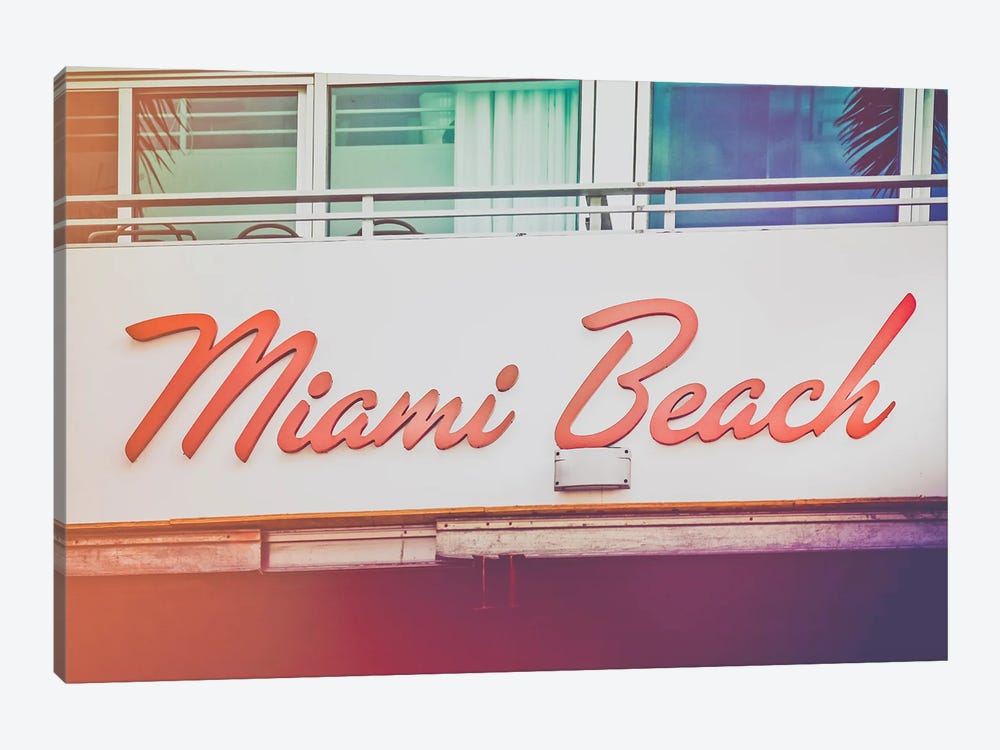 Miami Vice by Apryl Roland 1-piece Canvas Artwork