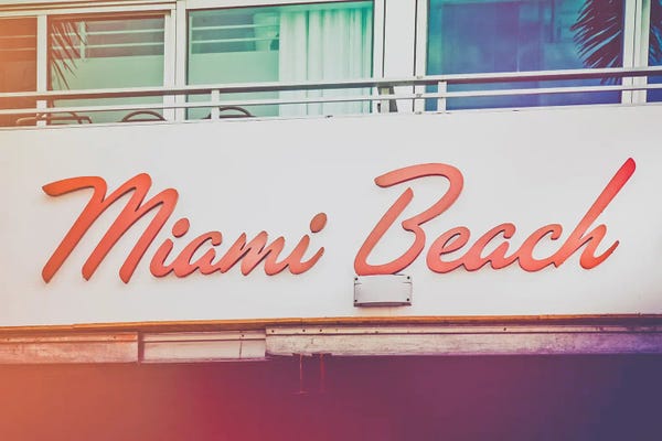 Novelty City Scenes: Miami Vice by Apryl Roland