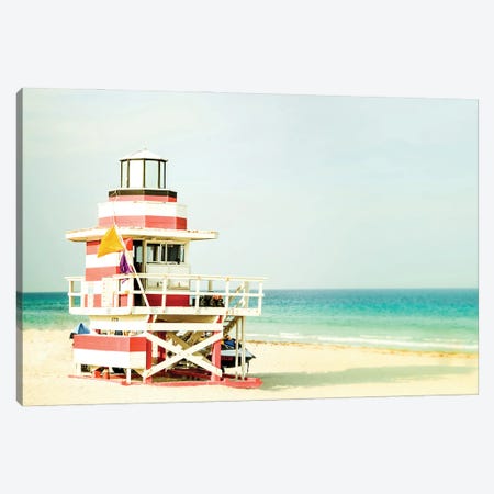 Beach Stand Canvas Print #PPU11} by Apryl Roland Canvas Artwork