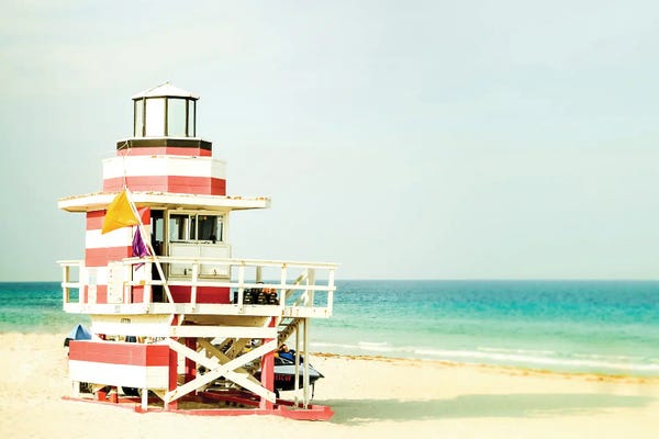 Miami: Beach Stand by Apryl Roland